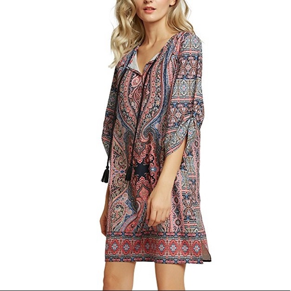 Tops - 🌴XL BOHO TUNIC🌴